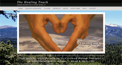 Desktop Screenshot of healingtouchoftherockies.com